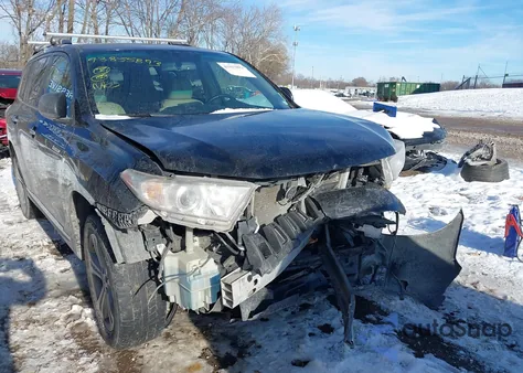 2012 Toyota Highlander Limited V6 from USA, damaged, VIN 5TDDK3EHXCS121132